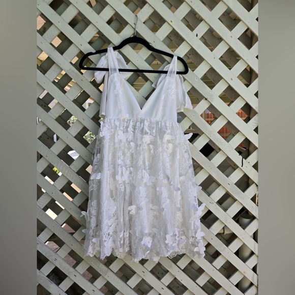 ❤️American threads Cecily Butterfly Organza Dress - Picture 3 of 4